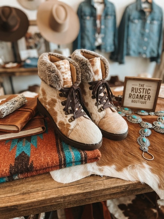 Myra Bag Shoes - $110 Myra beaver turbulent combat boots 8